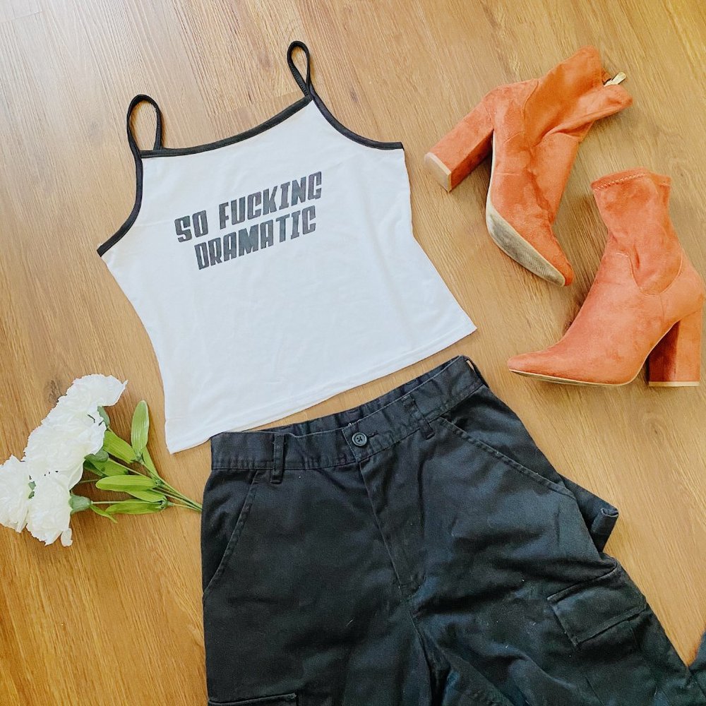So F*King Dramatic Y2K Style Mini Cami - NWOT M - Picture 5 of 6